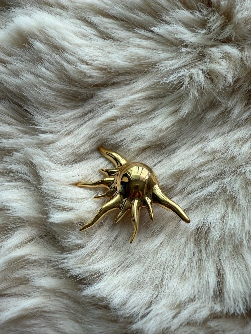 Sun and Moon Drop Pearl Earrings - Gold & Silver